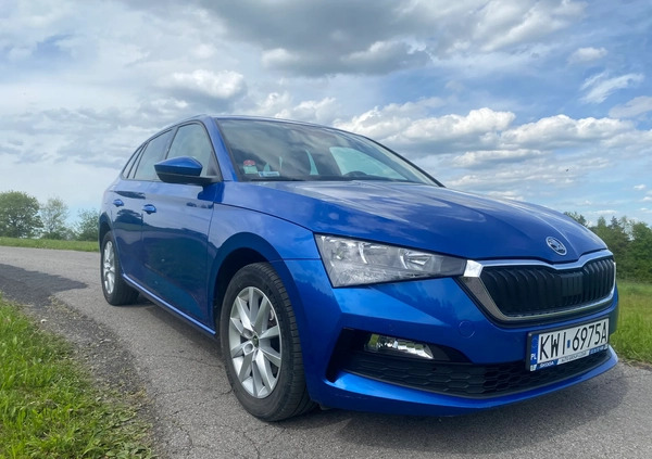 Skoda Scala cena 57500 przebieg: 146100, rok produkcji 2019 z Czarnków małe 121